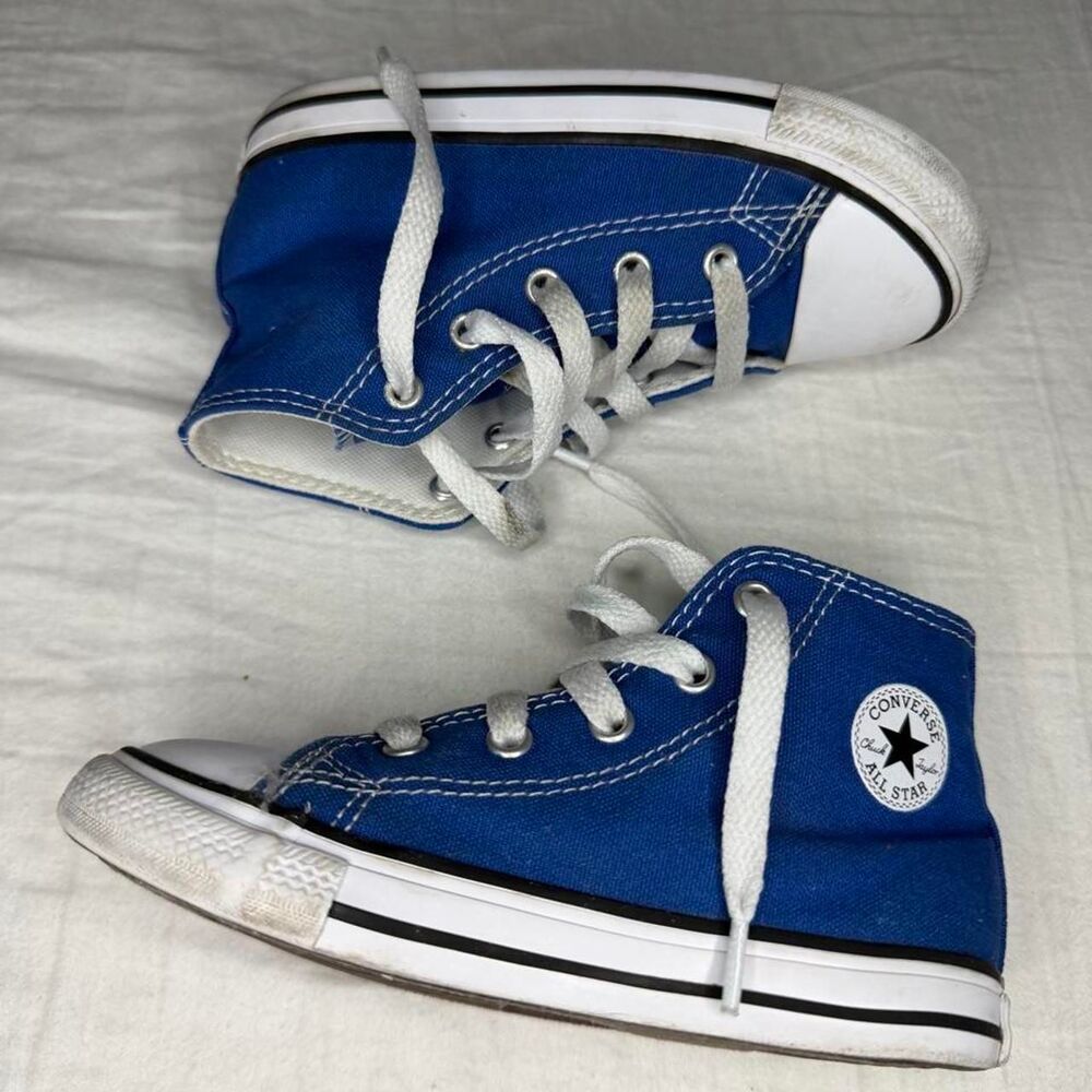 Converse Blue Trainers - Picture 2 of 7